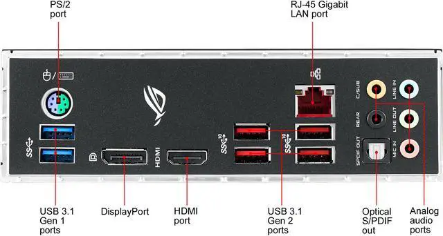 Alt view image 6 of 8 - ASUS ROG Strix Z390-H Gaming Motherboard LGA1151 (Intel 8th and 9th Gen) ATX DDR4 DP HDMI M.2 USB 3.1 Gen2 Gigabit LAN