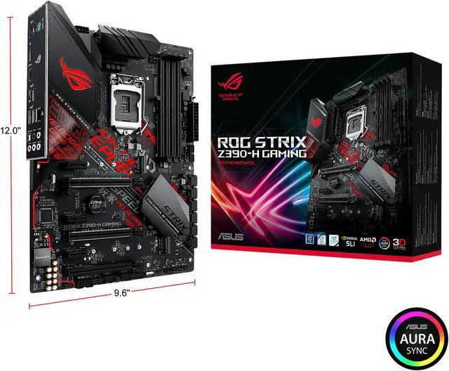 Alt view image 7 of 8 - ASUS ROG Strix Z390-H Gaming Motherboard LGA1151 (Intel 8th and 9th Gen) ATX DDR4 DP HDMI M.2 USB 3.1 Gen2 Gigabit LAN