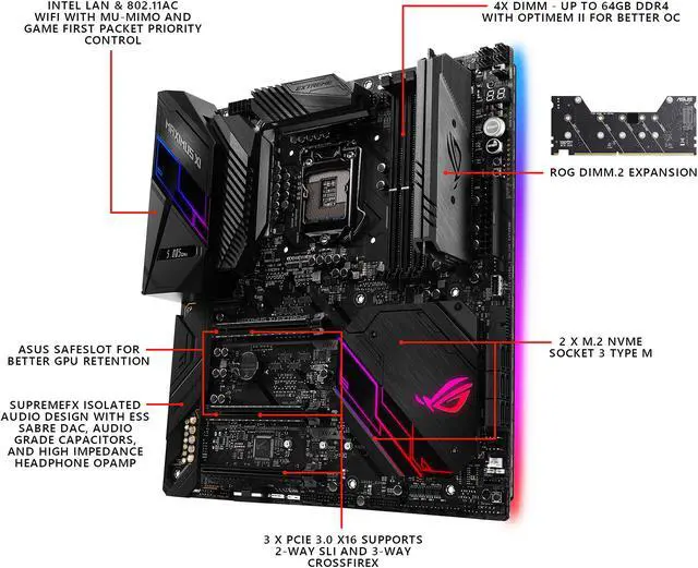 Alt view image 13 of 16 - ASUS ROG Maximus XI Extreme LGA 1151 (300 Series) Intel Z390 HDMI USB 3.1 Extended ATX Intel Motherboard