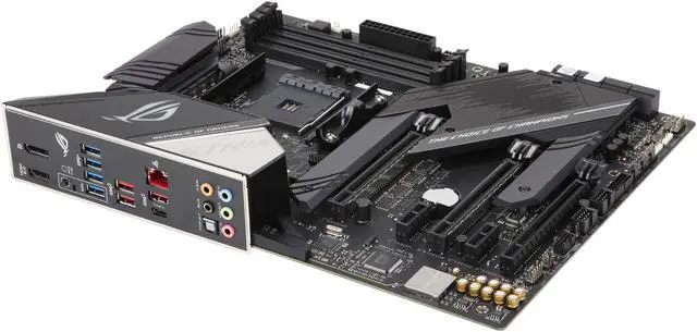 Alt view image 4 of 8 - ASUS AMD AM4 ROG Strix X570-F Gaming ATX Motherboard with PCIe 4.0, Dual M.2, SATA 6Gb/s, USB 3.2 Gen 2