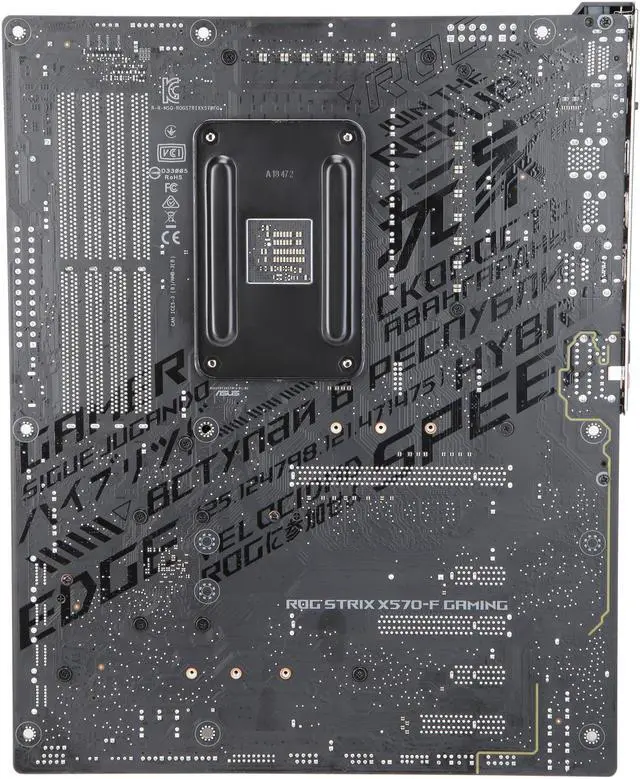 Alt view image 6 of 8 - ASUS AMD AM4 ROG Strix X570-F Gaming ATX Motherboard with PCIe 4.0, Dual M.2, SATA 6Gb/s, USB 3.2 Gen 2