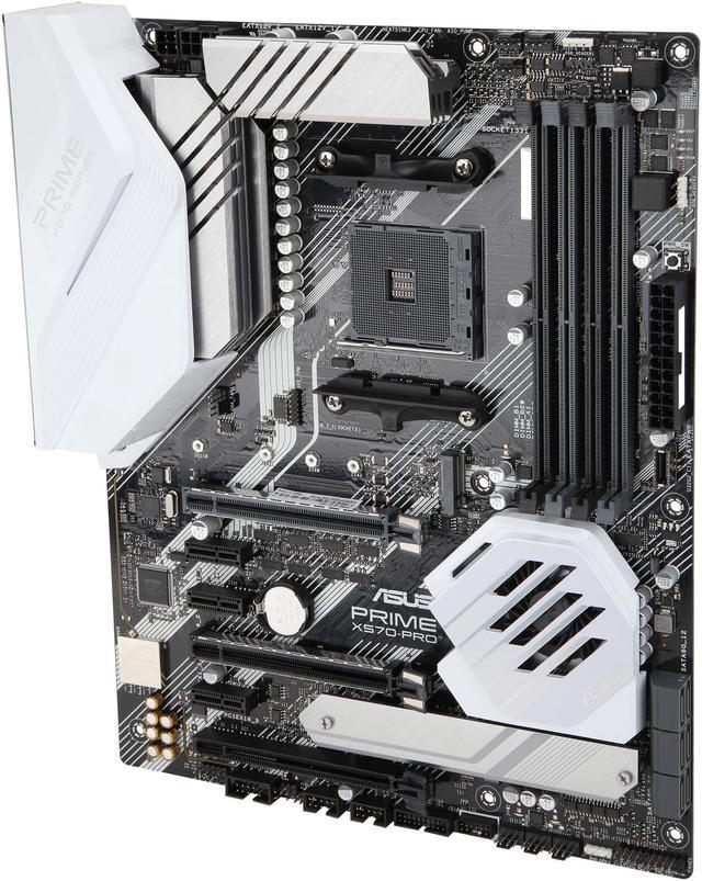 Alt view image 4 of 8 - ASUS Prime X570-Pro Ryzen 3 AM4 with PCIe Gen4, Dual M.2, HDMI, SATA 6Gb/s USB 3.2 Gen 2 ATX Motherboard