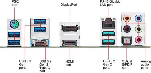 Alt view image 5 of 7 - ASUS AM4 TUF GAMING X570-Plus ATX Motherboard with PCIe 4.0, Dual M.2, 12+2 with Dr. MOS Power Stage, HDMI, DP, SATA 6Gb/s, USB 3.2 Gen 2 and Aura Sync RGB Lighting