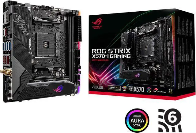 ASUS ROG Strix X570-I Gaming Mini ITX AMD Motherboard
