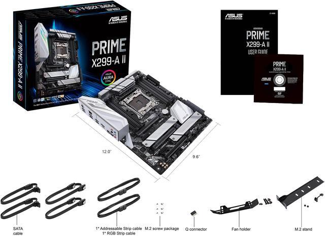Alt view image 6 of 7 - ASUS Prime X299-A II LGA 2066 Intel X299 ATX Intel Motherboard