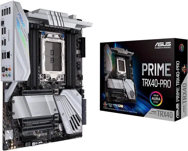 Alt view image 7 of 7 - ASUS PRIME TRX40-PRO sTRX4 AMD TRX40 ATX AMD Motherboard