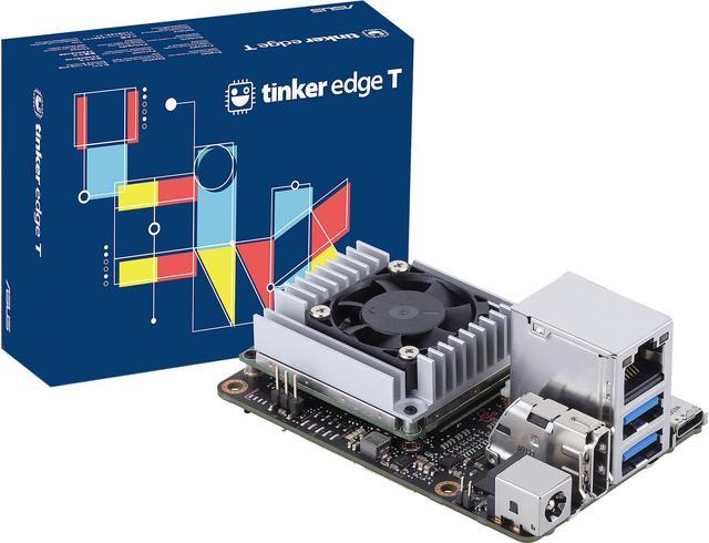 ASUS Tinker Edge T Soc 1.5 Ghz QuadCore CPU, GC7000 Lite Graphics, 1GB  LPDDR4, 8GB EMMC Mini Motherboard (90ME0140-M0AAY0)