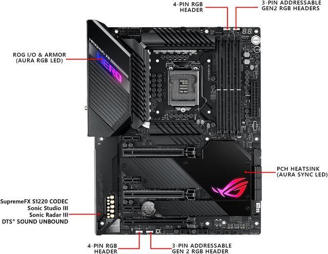 ASUS ROG Maximus XII Hero (WI-FI) ATX Motherboard - Newegg.com