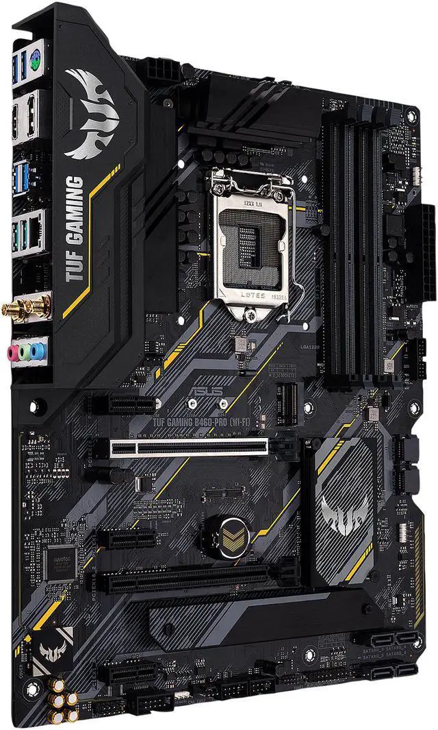 Alt view image 5 of 14 - ASUS TUF GAMING B460-PRO (WI-FI) LGA 1200 Intel B460 ATX Intel Motherboard