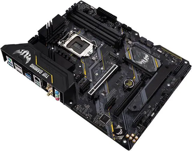 Alt view image 7 of 14 - ASUS TUF GAMING B460-PRO (WI-FI) LGA 1200 Intel B460 ATX Intel Motherboard