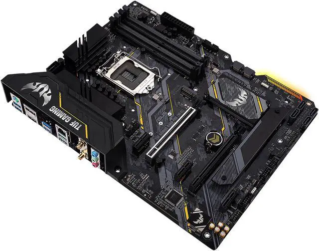 Alt view image 8 of 14 - ASUS TUF GAMING B460-PRO (WI-FI) LGA 1200 Intel B460 ATX Intel Motherboard