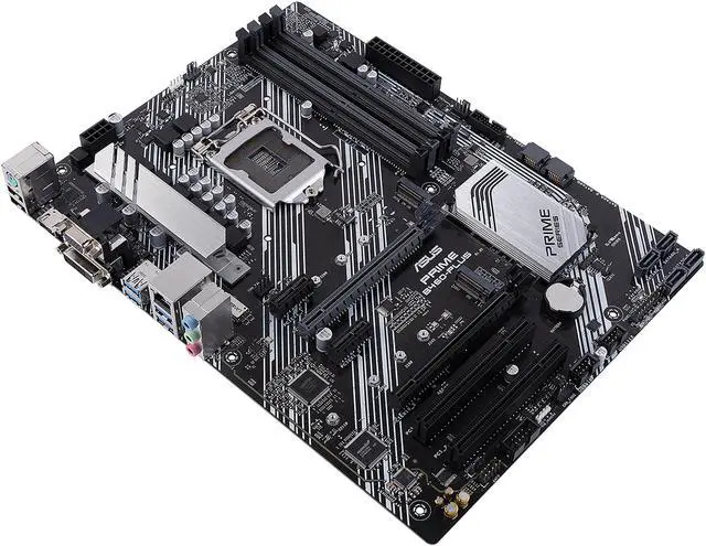 Alt view image 5 of 6 - ASUS PRIME B460-PLUS LGA 1200 Intel B460 ATX Intel Motherboard