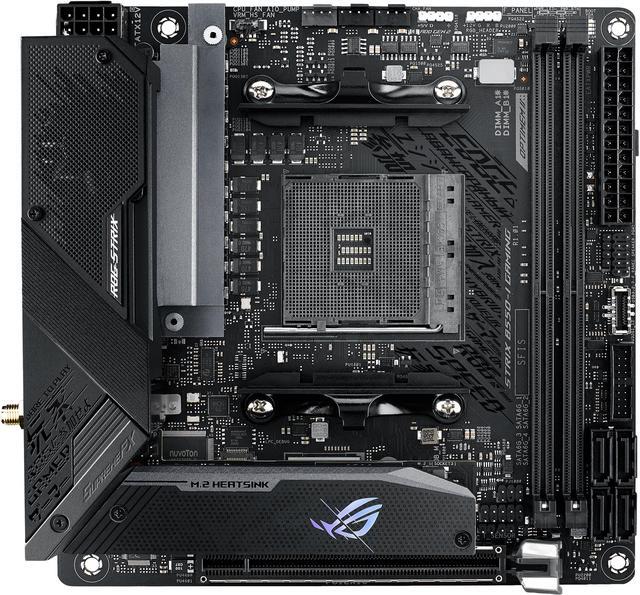 Alt view image 3 of 8 - ASUS ROG STRIX B550-I GAMING AM4 AMD B550 Mini ITX AMD Motherboard