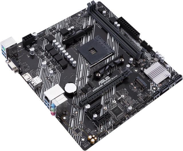 Alt view image 4 of 10 - ASUS PRIME A520M-K AM4 AMD A520 Micro ATX AMD Motherboard