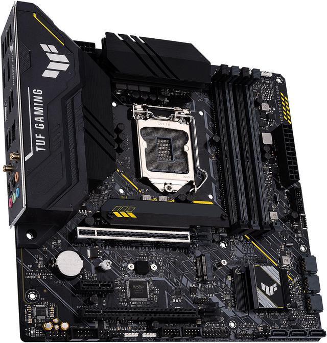 Alt view image 4 of 7 - ASUS TUF Gaming B560M-PLUS WiFi LGA1200 (Intel®11th/10th Gen) Micro ATX Gaming Motherboard (PCIe 4.0, 2X M.2 Slots,8+1 Power Stages, 2.5Gb LAN, WiFi 6, USB 3.2 Type-C®, Thunderbolt™ 4 Support)