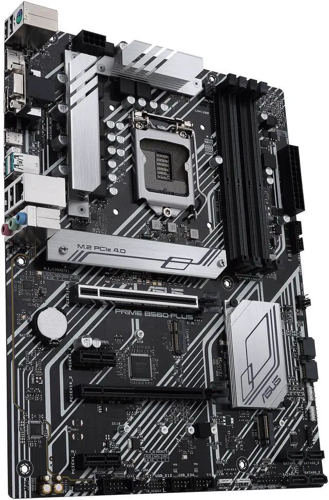 Alt view image 4 of 7 - ASUS PRIME B560-PLUS LGA 1200 Intel B560 ATX Intel Motherboard