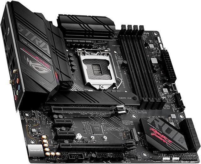ASUS ROG STRIX B560-G GAMING WIFI LGA 1200 Micro ATX Intel ASUS ROG STRIX B560-G GAMING WIFI LGA 1200 Micro ATX Intel