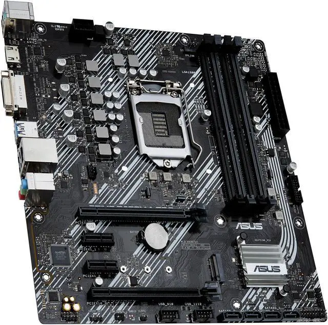 Alt view image 5 of 7 - ASUS PRIME B460M-A R2.0 LGA 1200 Intel B460 Micro ATX Intel Motherboard