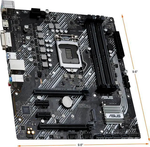 Alt view image 6 of 7 - ASUS PRIME B460M-A R2.0 LGA 1200 Intel B460 Micro ATX Intel Motherboard