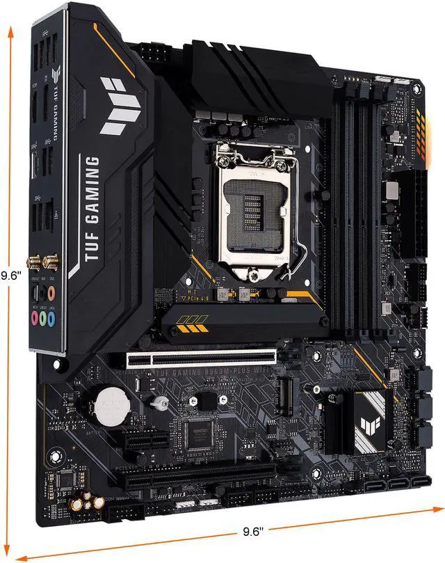 Alt view image 2 of 2 - ASUS TUF GAMING B560M-PLUS WIFI LGA 1200 Intel B560 SATA 6Gb/s Micro ATX Intel Motherboard