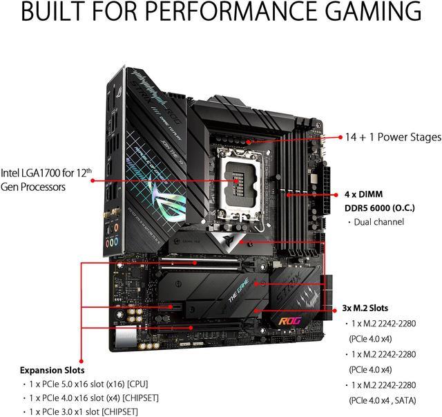 Open Box: ASUS ROG Strix Z690-G Gaming WiFi 6E LGA 1700(Intel