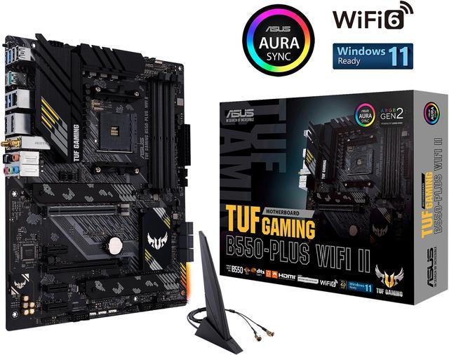 ASUS TUF GAMING B550-PLUS WIFI II AM4 ATX AMD Motherboard - Newegg.com