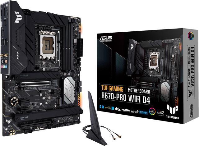 ASUS TUF GAMING H670-PRO WIFI D4 LGA 1700 (Intel 12th &13th Gen