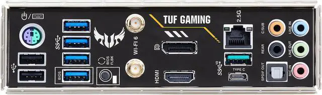 Alt view image 5 of 8 - ASUS TUF GAMING B550M-PLUS WIFI II AM4 AMD B550 Micro ATX AMD Motherboard