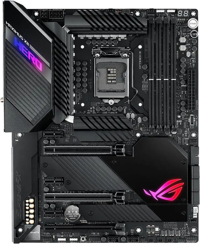 Main image of ASUS ROG MAXIMUS XII HERO (WI-FI) LGA 1200 Intel Z490 ATX Intel Motherboard