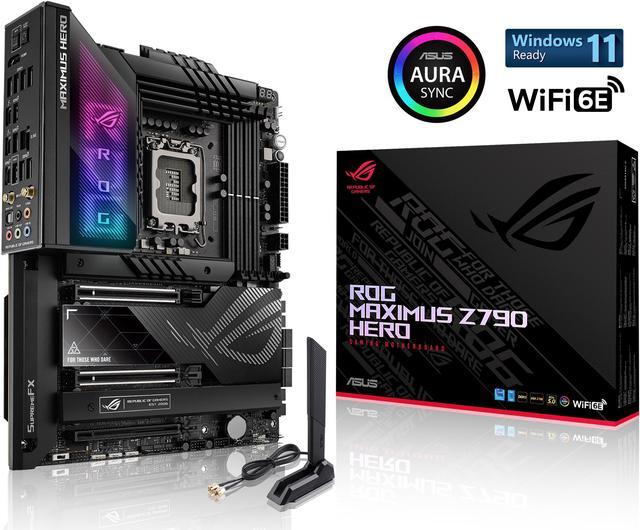 forbruge Dominerende champion ASUS ROG Maximus Z790 Hero (WiFi 6E) LGA 1700 (Intel 13th&12th Gen) ATX  Gaming Motherboard (PCIe 5.0, DDR5, 20+1 Power Stages, 2.5Gb LAN, Bluetooth  V5.2, 5x M.2/NVMe SSD, 2x Thunderbolt 4, Bundle