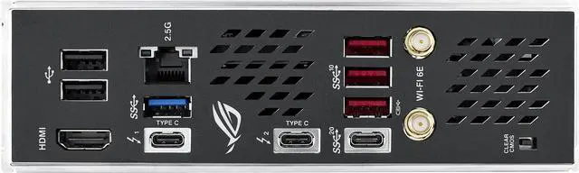 Alt view image 3 of 7 - ASUS ROG Strix Z790-I Gaming WiFi 6E LGA 1700 (Intel 14th & 13th & 12th Gen) mini-ITX gaming motherboard (PCIe 5.0,DDR5,10+1 power stages,Thunderbolt 4,2.5 Gb LAN,USB 3.2 Gen 2x2 front panel Type-C, 2x M.2/NVMe SSD)
