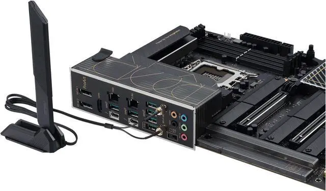Alt view image 7 of 9 - ASUS ProArt Z790-Creator WiFi 6E LGA 1700(Intel 14th & 13th & 12th Gen) ATX content creator motherboard(PCIe 5.0,DDR5,2x Thunderbolt 4 Type-C ports,10G&2.5G LAN,4xM.2/NVMe SSD,front panel USB 3.2 Gen2x2 Type-C ports with 60W fast charging