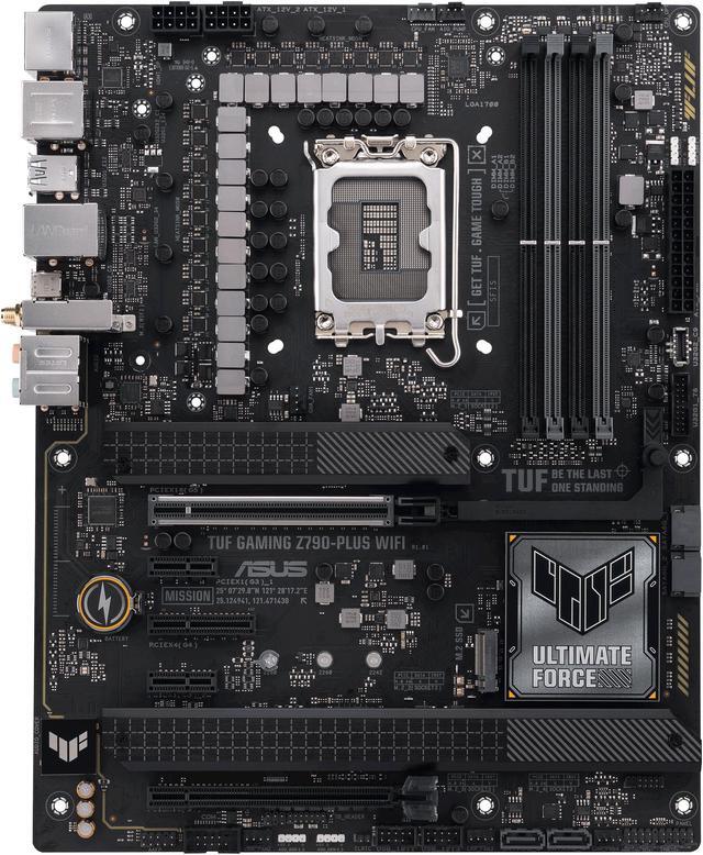 Alt view image 6 of 10 - ASUS TUF Gaming Z790-Plus WiFi  LGA 1700(Intel14th & 13th & 12th Gen) ATX gaming motherboard(PCIe 5.0, DDR5,4xM.2 Slots,16+1 DrMOS,WiFi 6,Intel 2.5Gb LAN,front USB 3.2 Gen 2 Type-C,Thunderbolt 4(USB4), Aura RGB lighting)