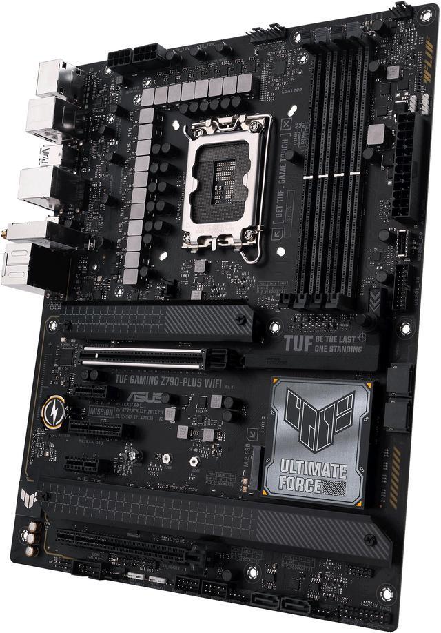 Alt view image 8 of 10 - ASUS TUF Gaming Z790-Plus WiFi  LGA 1700(Intel14th & 13th & 12th Gen) ATX gaming motherboard(PCIe 5.0, DDR5,4xM.2 Slots,16+1 DrMOS,WiFi 6,Intel 2.5Gb LAN,front USB 3.2 Gen 2 Type-C,Thunderbolt 4(USB4), Aura RGB lighting)