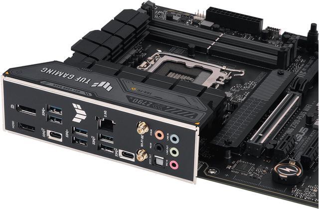 Alt view image 5 of 10 - ASUS TUF Gaming Z790-Plus WiFi  LGA 1700(Intel14th & 13th & 12th Gen) ATX gaming motherboard(PCIe 5.0, DDR5,4xM.2 Slots,16+1 DrMOS,WiFi 6,Intel 2.5Gb LAN,front USB 3.2 Gen 2 Type-C,Thunderbolt 4(USB4), Aura RGB lighting)