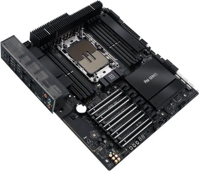 Alt view image 7 of 8 - ASUS Pro WS W790-ACE Intel® W790 (LGA 4677) CEB workstation motherboard, PCIe 5.0 x16, M.2, 10G and 2.5G LAN, Server-grade Remote Management, 12+1+1 power stages, front and Rear USB 3.2 Gen 2x2 Type-C