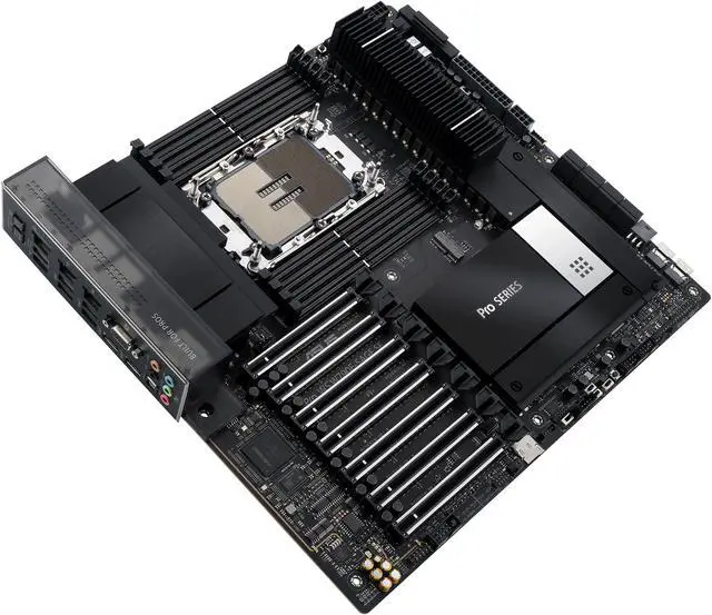 Alt view image 5 of 8 - ASUS Pro WS W790 SAGE SE Intel W790 (LGA 4677) CEB, PCIe 5.0,7 PCIe 5.0 x16 slots,M.2 PCIe 4.0 slots,12+1+1 DrMOS, DDR5 R-DIMM, Dual 10G BMC LAN, LAN Server-grade Remote Management, 14+1+1 power stages, front and Rear USB 3.2 Gen 2x2 Type C