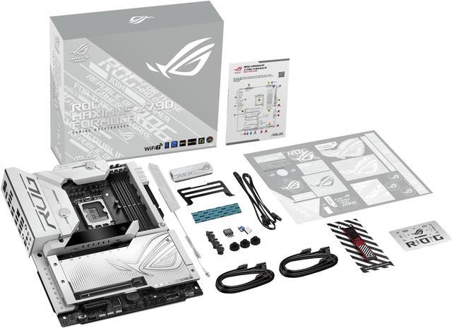 Alt view image 6 of 7 - ASUS ROG MAXIMUS Z790 FORMULA LGA 1700(Intel®14th &13th&12th Gen) ATX gaming motherboard designed for water-cooling (HybridChill, ROG Water-Cooling Zone, 20+1+2 power stages, DDR5 with AEMP II & DIMM Flex,Wi-Fi 7 with ASUS WiFi Q-Antenna,