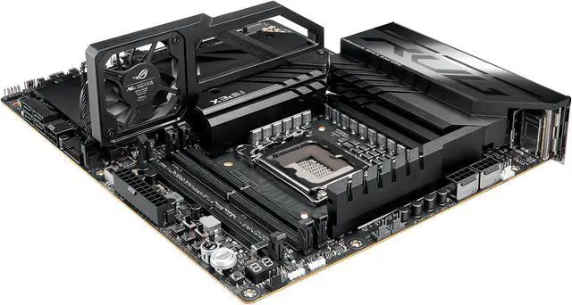 Alt view image 4 of 7 - ASUS ROG MAXIMUS Z790 APEX ENCORE LGA 1700(Intel 14th&13th&12th Gen) ATX Gaming Motherboard (24+0+2 power stages, DDR5 support, Wi-Fi 7 with ASUS WiFi Q-Antenna, 5xM.2 slots, PCIe 5.0 NVMe SSD Slot, PCIe 5.0 x16 SafeSlots)