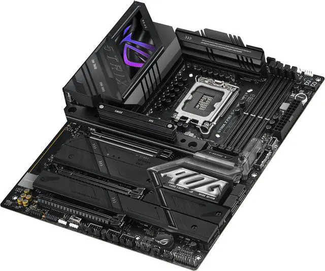 Alt view image 5 of 8 - ASUS ROG Strix Z790-E Gaming WiFi II  LGA 1700(Intel 14th, Intel 13th & 12th Gen) DDR5 ATX gaming motherboard(PCIe 5.0 NVMe SSD slot with M.2 Combo-Sink,18+1+2 ower stages,2.5 Gb LAN