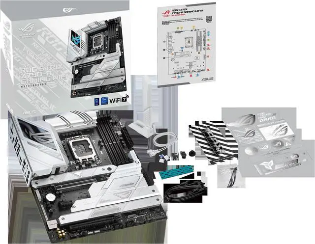 Alt view image 6 of 7 - ASUS ROG Strix Z790-A Gaming WiFi II (WiFI 7) LGA 1700(Intel 14th,13th & 12th  Gen) ATX gaming motherboard(16 + 1+2 power stages, DDR5, 5X M.2 slots,