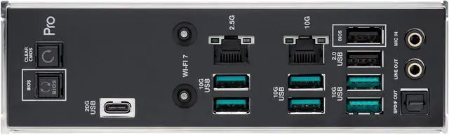 Alt view image 7 of 11 - ASUS Pro WS TRX50-SAGE WIFI CEB Workstation motherboard, AMD Ryzen™ Threadripper™ PRO 7000 WX-Series Processors,ECC R-DIMM DDR5, 36 power-stage, WiFi 7,PCIe 5.0 x 16, PCIe 5.0 M.2, 10 Gb and 2.5 Gb LAN, multi-GPU support.