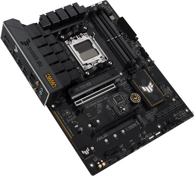 Alt view image 6 of 9 - ASUS TUF GAMING B650-E WIFI AMD B650 AM5 ATX motherboard, DDR5, 8+2 teamed power stages, PCIe 5.0, a PCIe 5.0 M.2 slot, Realtek 2.5 Gb Ethernet, Wi-Fi 6E, HDMI, DisplayPort, front USB 20Gbps Type-C