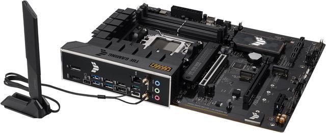 Alt view image 8 of 9 - ASUS TUF GAMING B650-E WIFI AMD B650 AM5 ATX motherboard, DDR5, 8+2 teamed power stages, PCIe 5.0, a PCIe 5.0 M.2 slot, Realtek 2.5 Gb Ethernet, Wi-Fi 6E, HDMI, DisplayPort, front USB 20Gbps Type-C