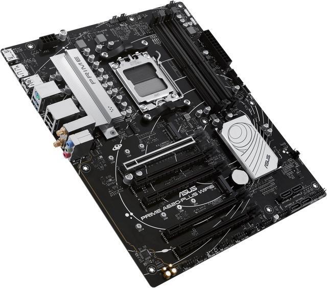 Alt view image 5 of 6 - PRIME A620-PLUS WIFI6 AMD A620 AM5 ATX motherboard, DDR5, PCIe 4.0 support, dual M.2 slots, WiFi 6, DisplayPort/HDMI™, Rear & Front USB 5Gbps Type-C®, SATA 6 Gbps, Two-Way AI Noise Cancelation, Aura Sync