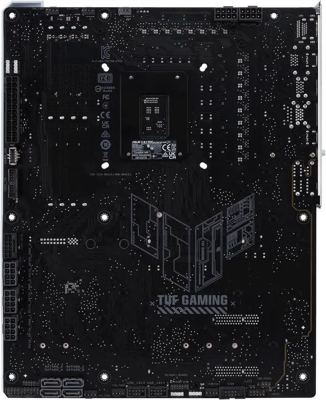 Alt view image 8 of 9 - TUF GAMING Z790-BTF WIFI Intel® Z790 (LGA 1700) ATX motherboard, Hidden-Connector Design, PCIe 5.0, four M.2 slots, 16+1+1 power stages, DDR5, Intel® 2.5Gb Ethernet, Intel® Wi-Fi 7, HDMI™, DisplayPort, Rear USB 20Gbps Type-C®, Front USB 10G