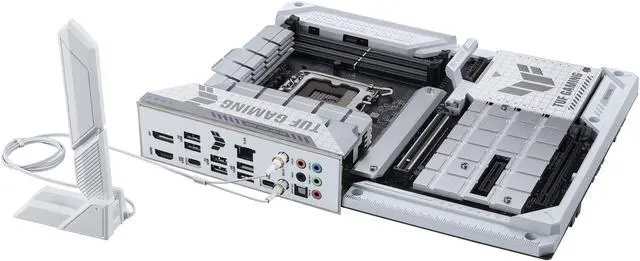 Alt view image 7 of 9 - TUF GAMING Z790-BTF WIFI Intel® Z790 (LGA 1700) ATX motherboard, Hidden-Connector Design, PCIe 5.0, four M.2 slots, 16+1+1 power stages, DDR5, Intel® 2.5Gb Ethernet, Intel® Wi-Fi 7, HDMI™, DisplayPort, Rear USB 20Gbps Type-C®, Front USB 10G