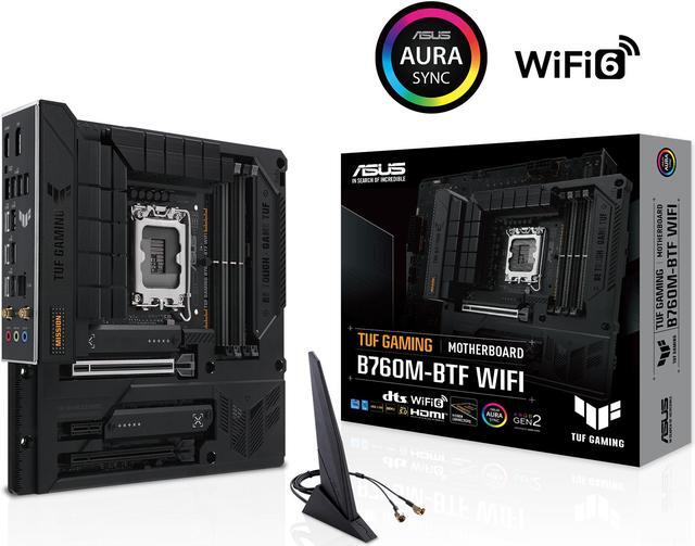 ASUS TUF GAMING B760M-BTF WIFI Intel® B760 (LGA 1700) mATX