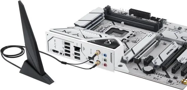Alt view image 7 of 10 - ASUS Z790-AYW WIFI W Intel Z790 (LGA 1700) ATX motherboard with PCIe 4.0, 3x M.2 slots, 12+1 DrMOS, DDR5, WIFI 6, 2.5Gb LAN, USB 10Gbps Type-C, Thunderbolt (USB4), Aura Sync, Armoury Crate