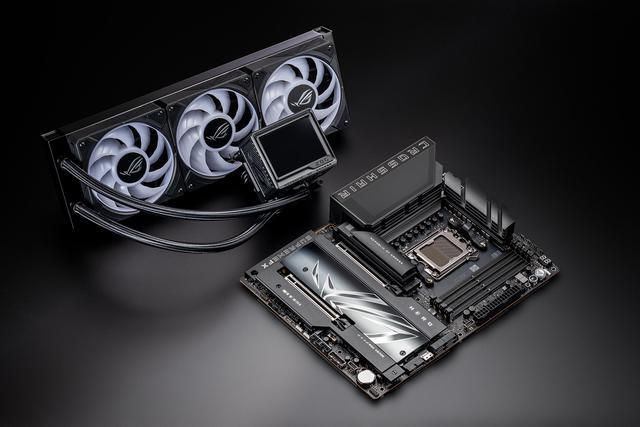 Alt view image 13 of 13 - ASUS ROG CROSSHAIR X870E HERO AMD X870E AM5 ATX motherboard, Advanced AI PC ready, 18+2+2 power stages, DDR5, PCIe 5.0, 5x M.2, Wi-Fi 7, USB4, AI Overclocking, Core Flex, PCIe Slot Q-Release Slim